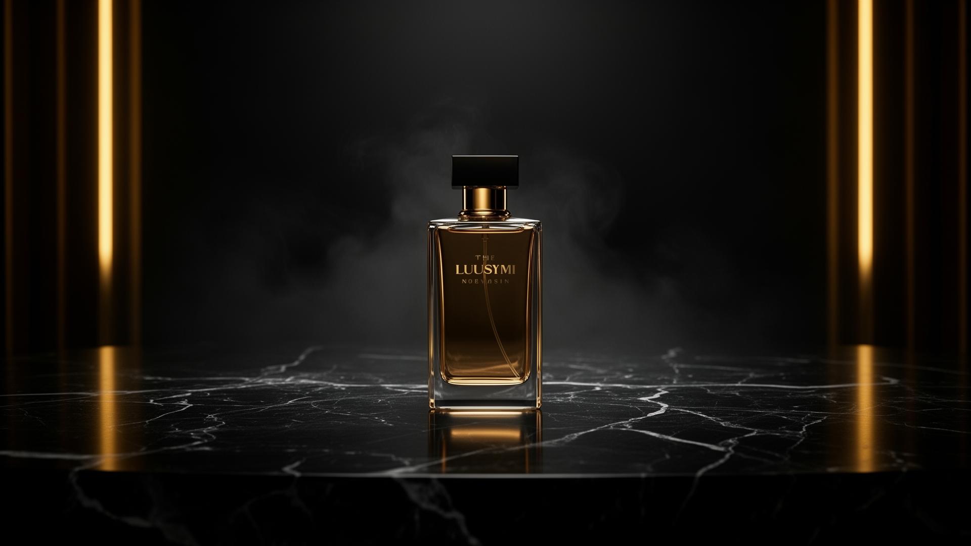 Luxury cinematic product video still